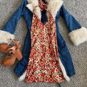 Retro mini dress